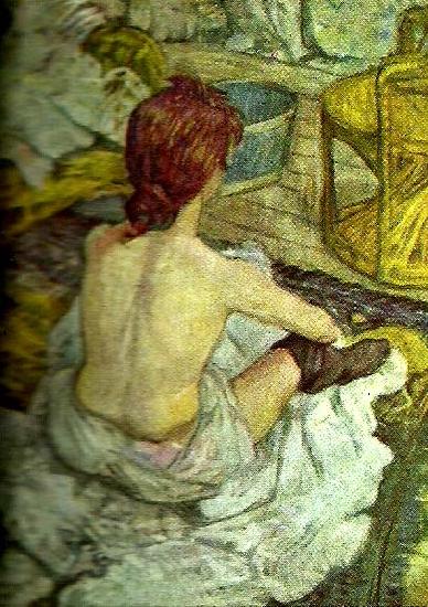 toulouse-lautrec sittande akt china oil painting image