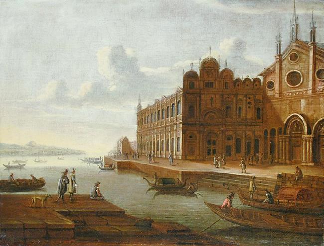 Anonymous Fancy portraial of the Scuola Grande di San Marco china oil painting image