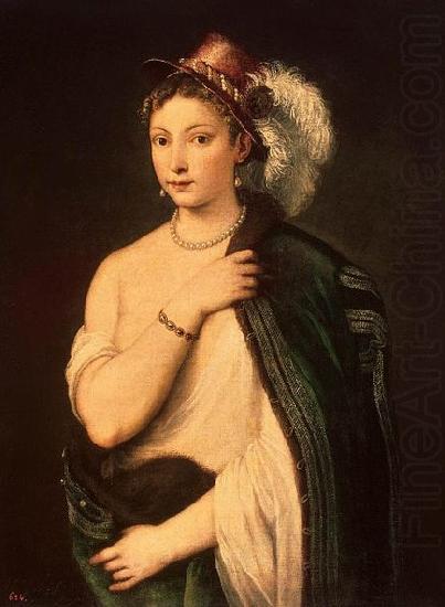 Titian Female Portrait china oil painting image