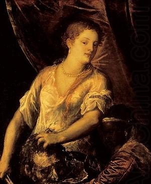 Titian Judith with the head of Holofernes china oil painting image