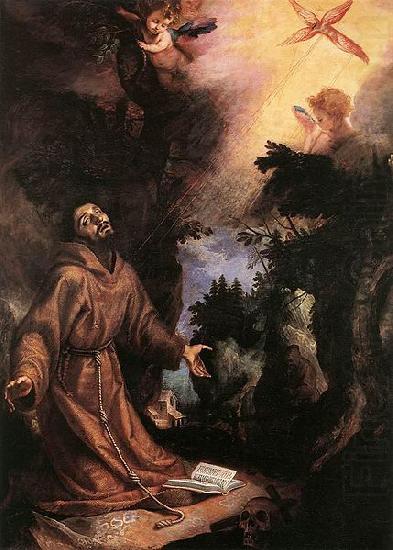 CIGOLI St Francis Receives the Stigmata china oil painting image