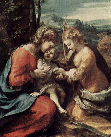 Correggio Die Mystische Hochzeit der Hl. Katharina von Alexandrien china oil painting image