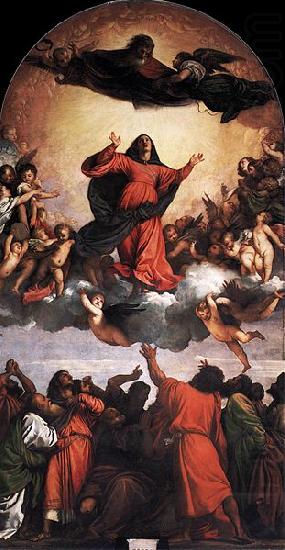 Titian Assumption of the Virgin china oil painting image