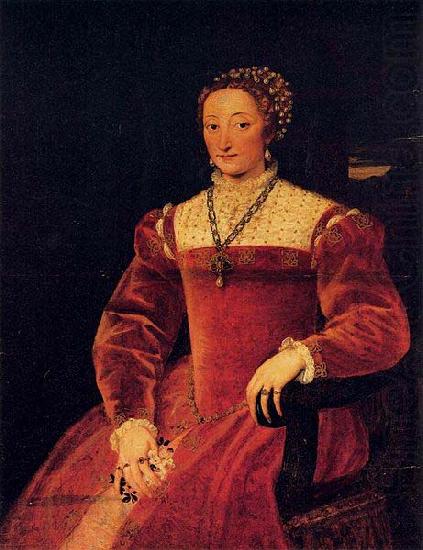 Titian Giulia Varano, Duchess of Urbino china oil painting image