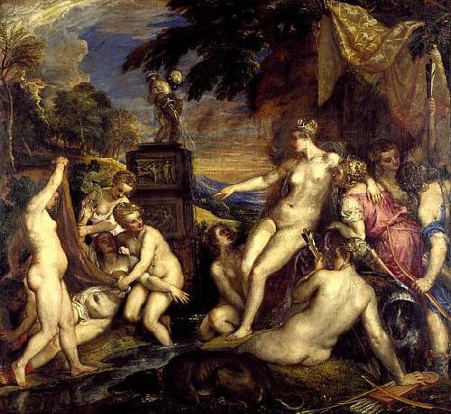Titian Diana and Callisto china oil painting image