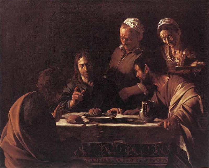 Caravaggio Supper at Emmaus china oil painting image