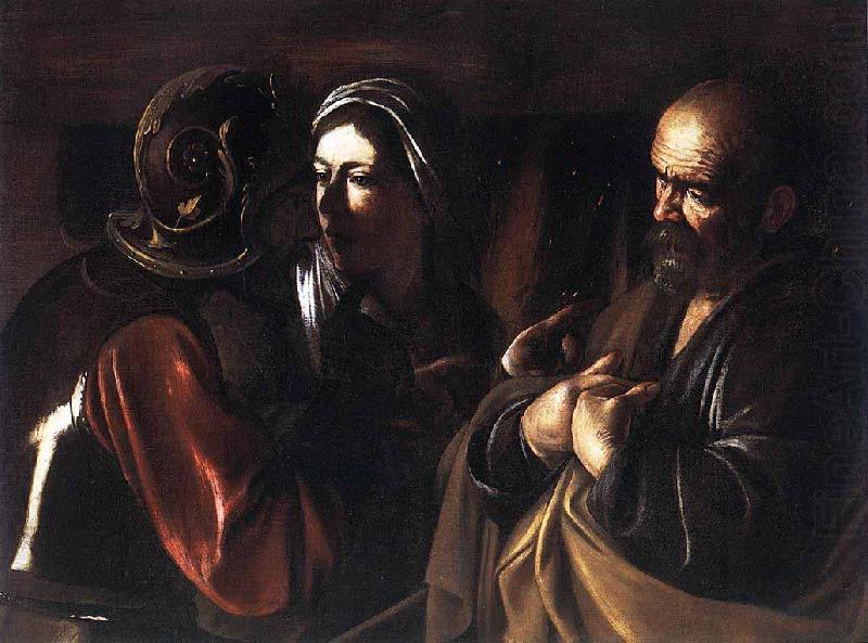 Caravaggio Denial of Saint Peter china oil painting image