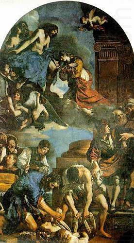 GUERCINO Burial of St Petronilla china oil painting image