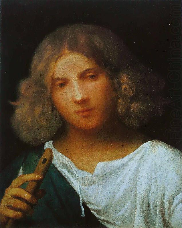 Giorgione Shepherd with a Flute china oil painting image