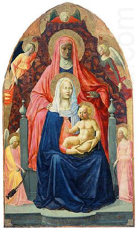 MASACCIO Virgin and Child with Saint Anne china oil painting image