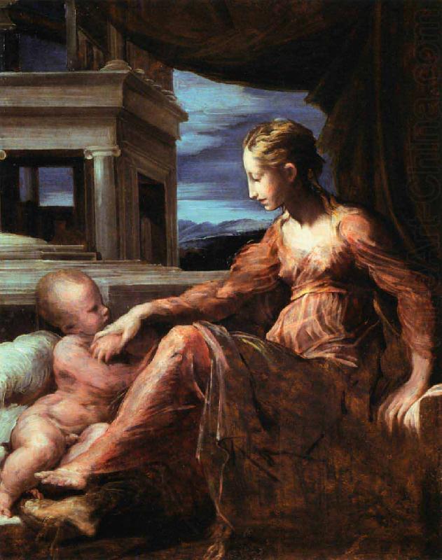 PARMIGIANINO Virgin and Child china oil painting image