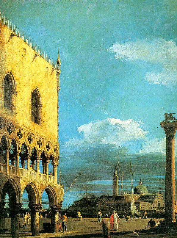 Canaletto The Piazzetta- Looking South china oil painting image