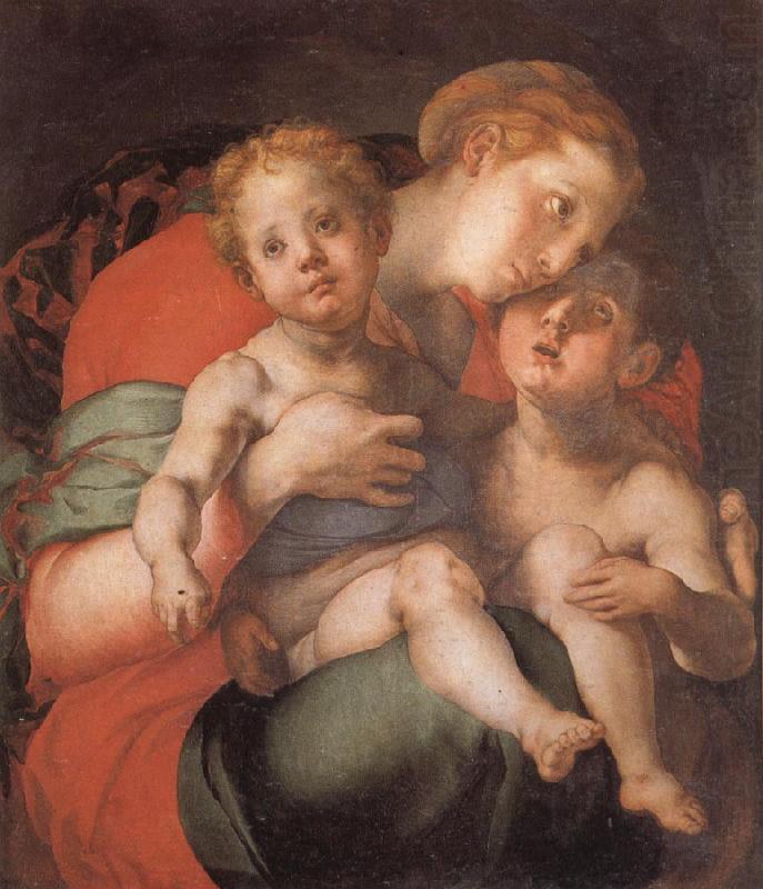Pontormo Madonna and Child with the Young St.John china oil painting image
