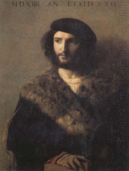 Titian Portrait of a Man china oil painting image