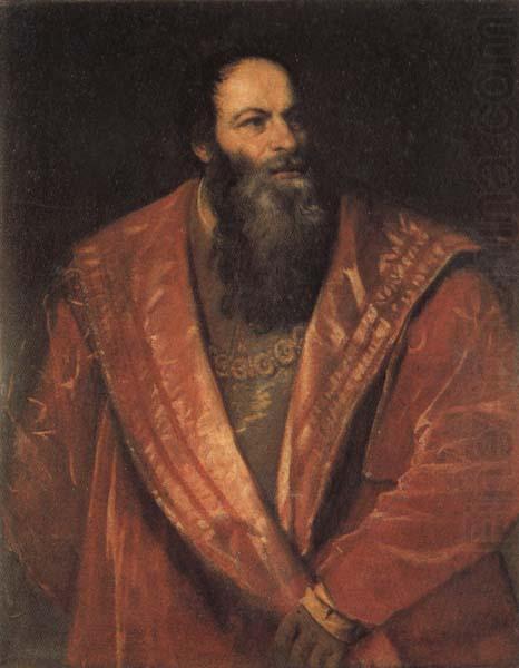 Titian Portrait of Pietro Aretino china oil painting image