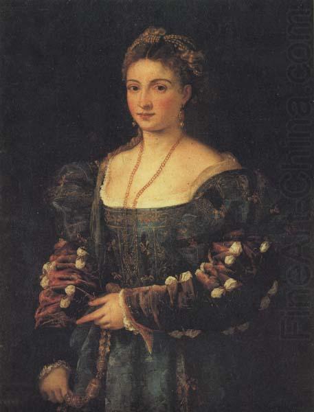 Titian Portrait of a Woman china oil painting image