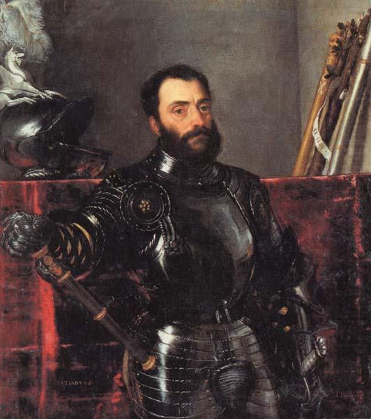 Titian Portrait of Francesco Maria della Rovere china oil painting image