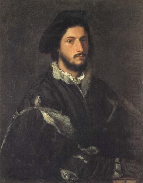 Titian Portrait of a Gentleman china oil painting image