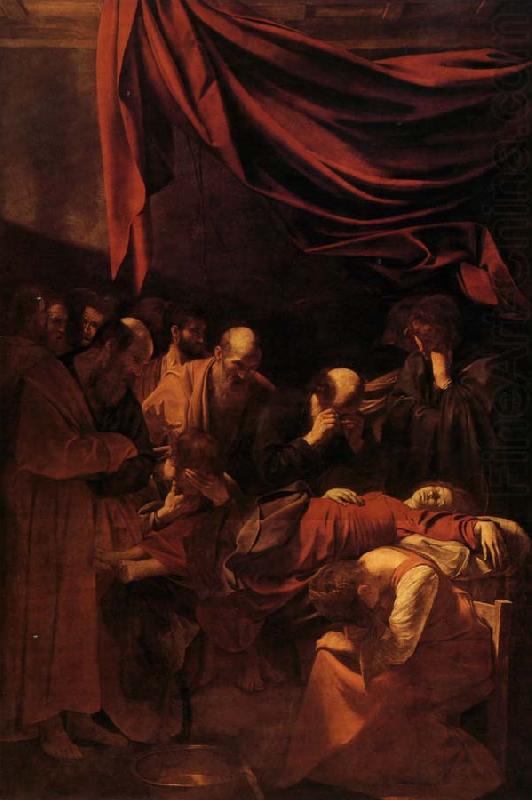 Caravaggio La Mort de la Vierge china oil painting image