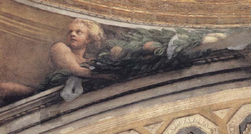 Correggio Detail of the putto to the side of the pendentive with Jerome and Matthew china oil painting image