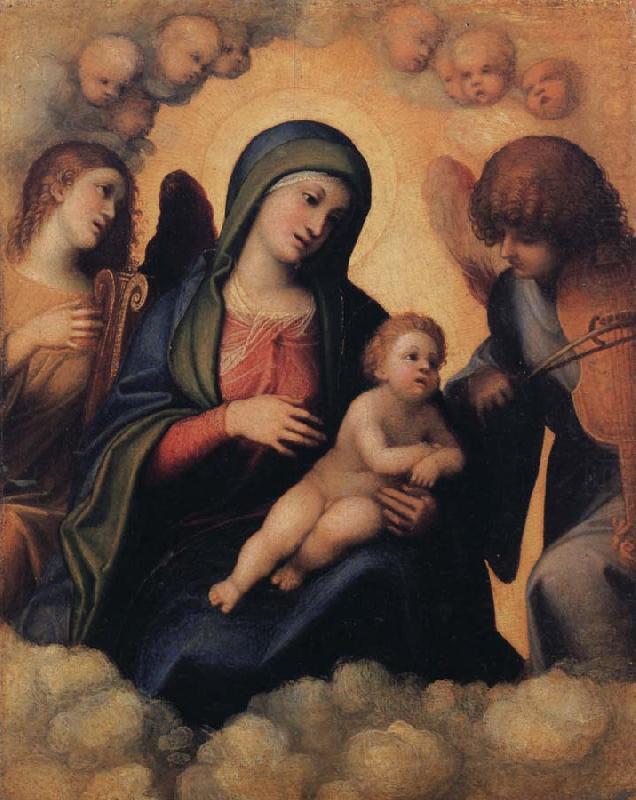 Correggio Madonna and Child with Angels playing Musical Instruments china oil painting image