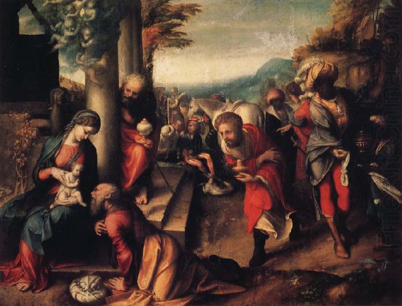 Correggio Adoration of the Magi china oil painting image