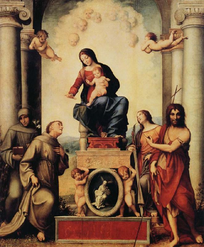 Correggio Madonna with Saint Francis china oil painting image