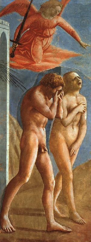 MASACCIO The Expulsion from the Garden of Eden china oil painting image