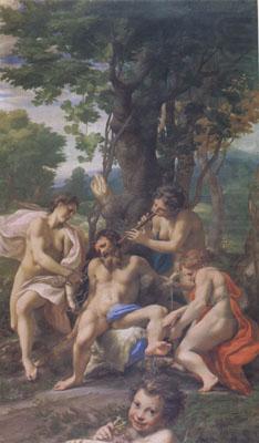 Correggio Allegory of the Vices (mk05) china oil painting image