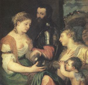 Titian An Allegory (mk05) china oil painting image