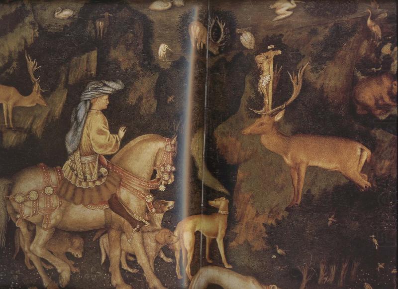 PISANELLO The Vision of St Eustace (mk08) china oil painting image