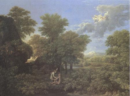 Poussin Spring or the Earthly Paradise (mk05) china oil painting image