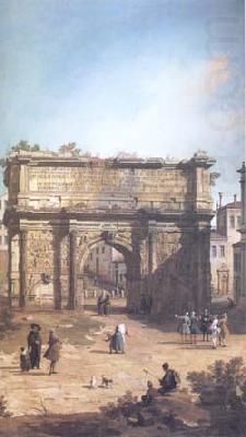 Canaletto Rome The Arch of Septimius Severus (mk25) china oil painting image