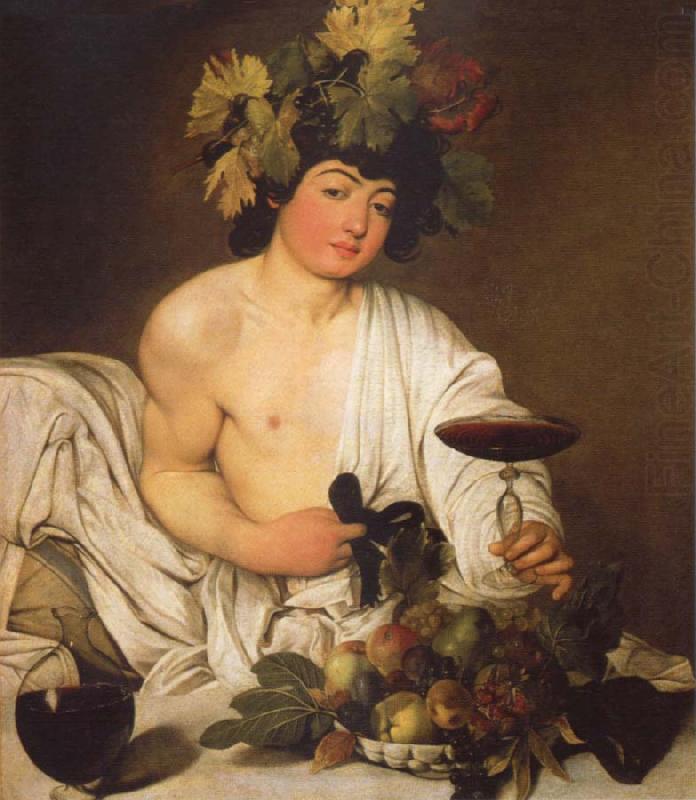 Caravaggio Bacchus china oil painting image