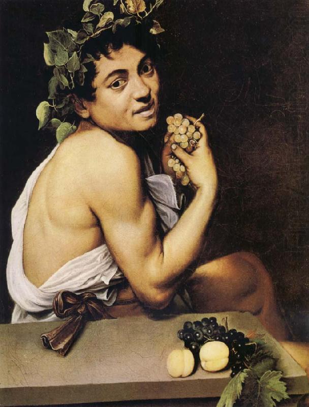 Caravaggio The Young Bacchus china oil painting image