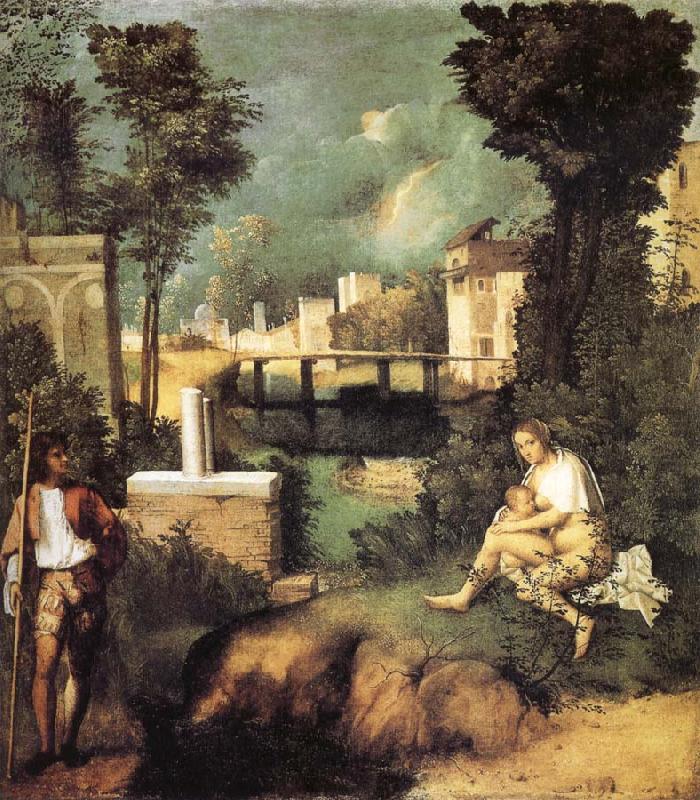 Giorgione La Tempesta china oil painting image