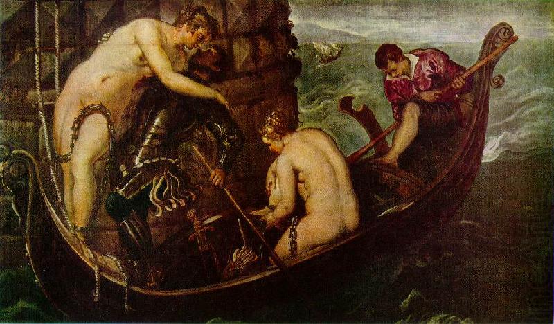 Tintoretto The Deliverance of Arsinoe china oil painting image