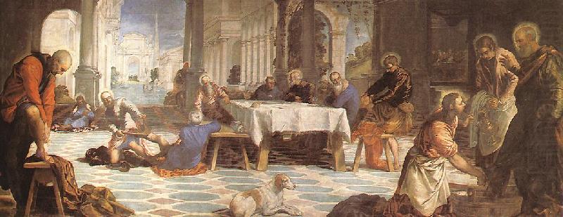 Tintoretto Christ Washing the Feet of His Disciples china oil painting image