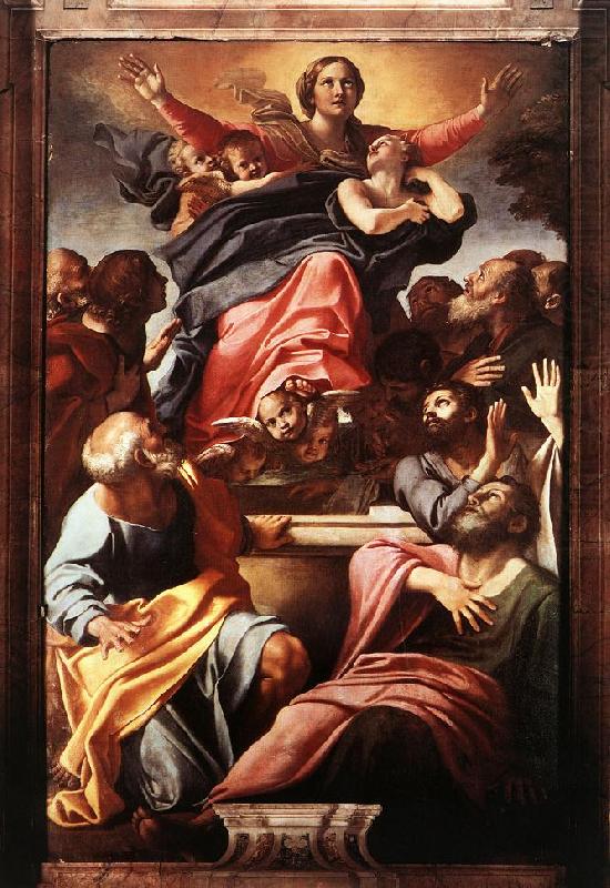 Assumption of the Virgin Mary dfg, CARRACCI, Annibale