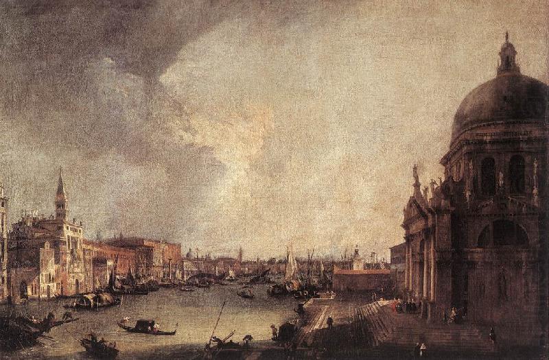 Entrance to the Grand Canal: Looking East, Canaletto