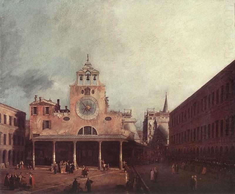 San Giacomo di Rialto f, Canaletto
