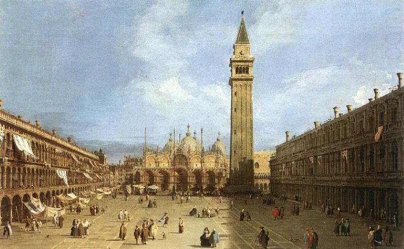Piazza San Marco f, Canaletto