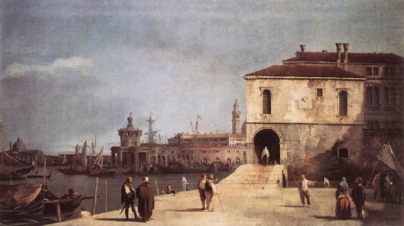 The Fonteghetto della Farina, Canaletto