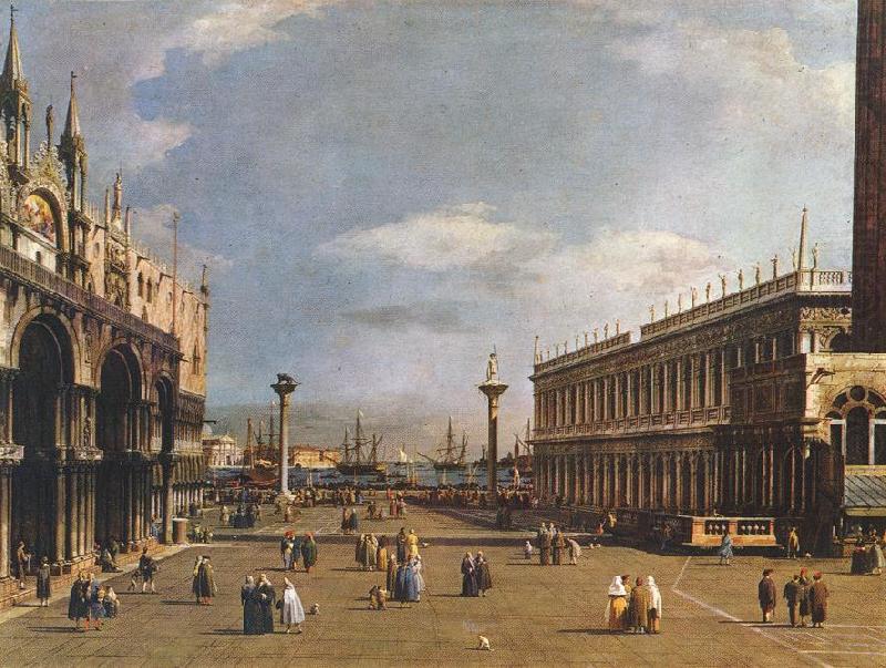 The Piazzetta g, Canaletto