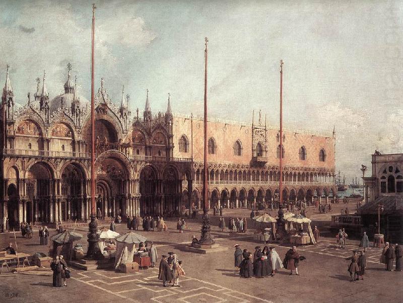 Piazza San Marco: Looking South-East, Canaletto