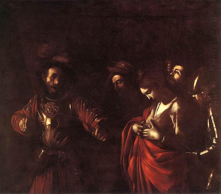 The Martyrdom of St Ursula f, Caravaggio