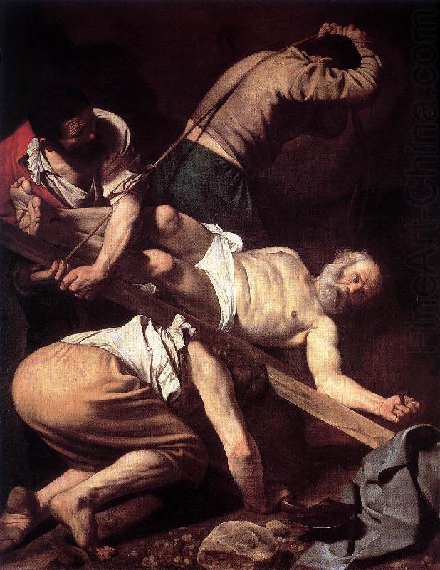 The Crucifixion of Saint Peter  fd, Caravaggio