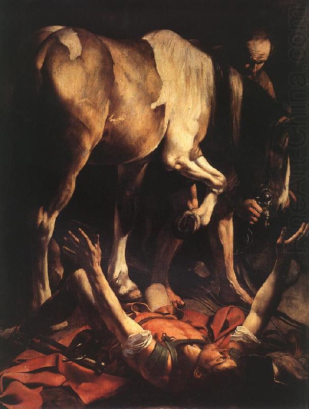 The Conversion on the Way to Damascus fgg, Caravaggio