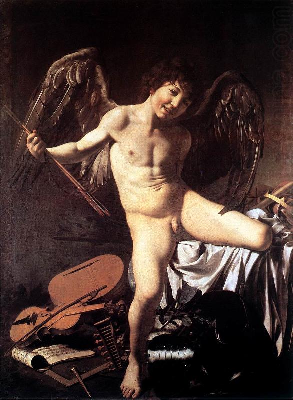Amor Victorious dsf, Caravaggio