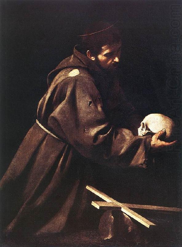 St Francis dfgd, Caravaggio